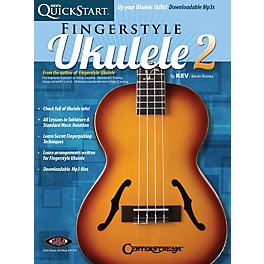 Centerstream Publishing Kev's QuickStart for Fingerstyle Ukulele - Volume 2 For Soprano, Concert or Tenor Ukuleles Book/On...