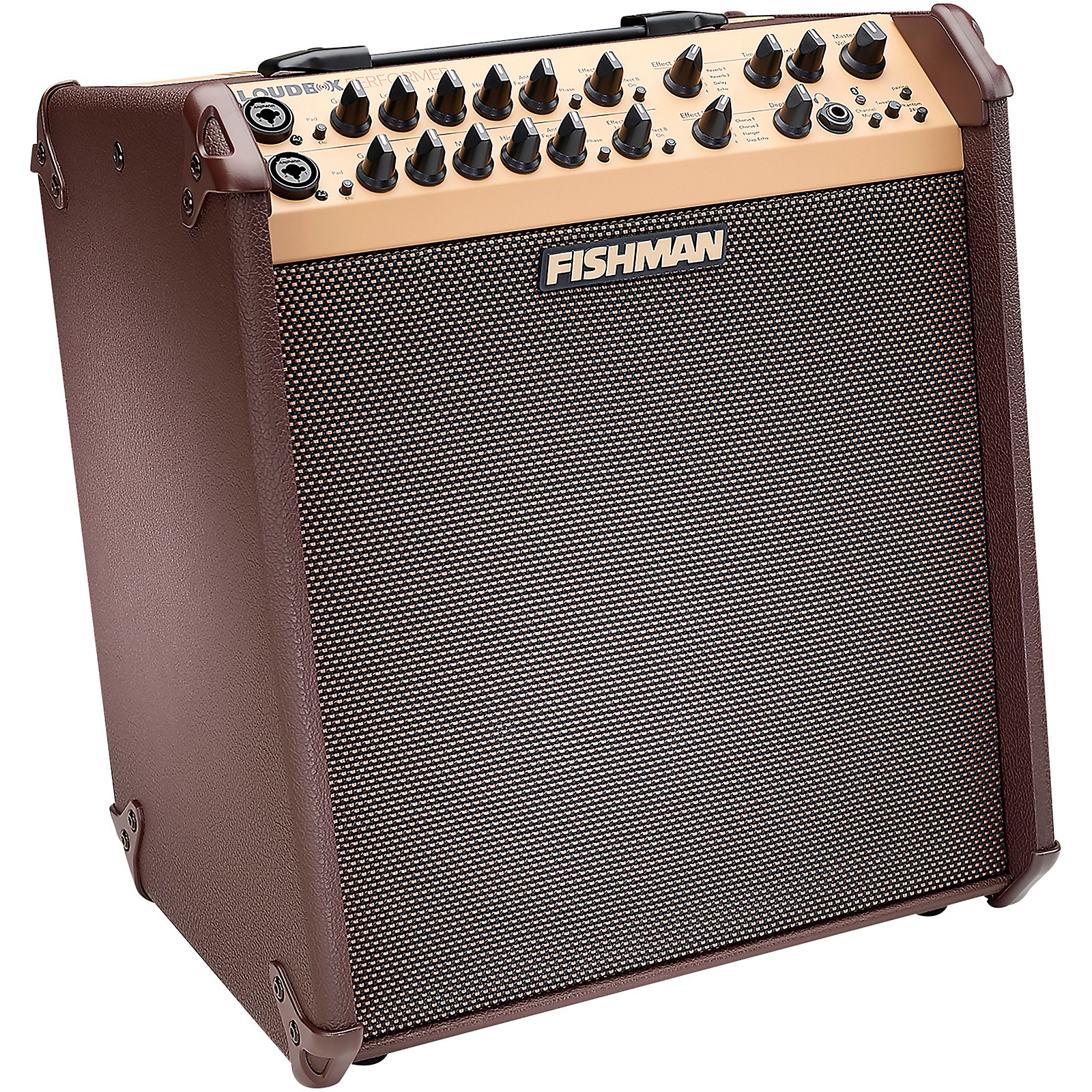 Fishman Loudbox Performer 180W Bluetooth Acoustic Guitar Combo Amp Brown