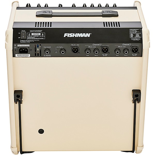 Fishman Loudbox Performer 180W 3-Way Acoustic Guitar Combo Amp With Bluetooth - Cream