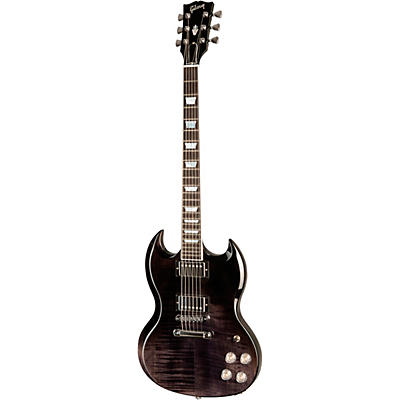 Gibson Sg Modern Electric Guitar Trans Black for sale