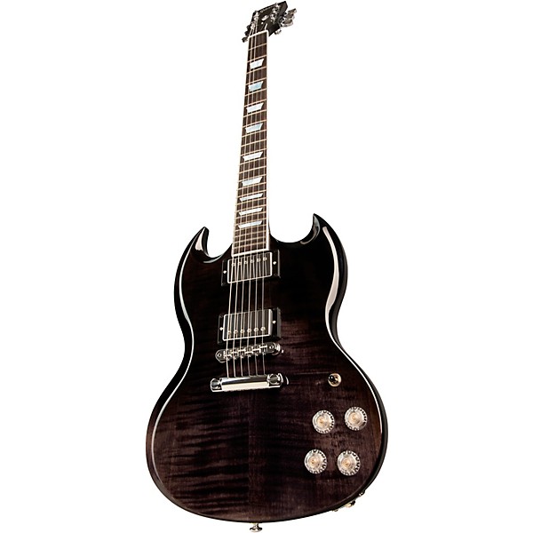 Gibson SG Modern Electric Guitar Trans Black