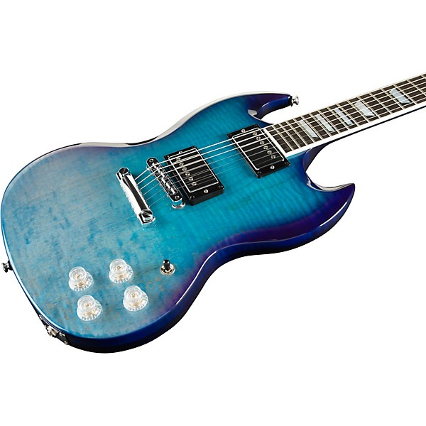 Gibson SG Modern Electric Guitar Blueberry Fade