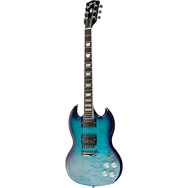 Gibson SG Modern Electric Guitar Blueberry Fade