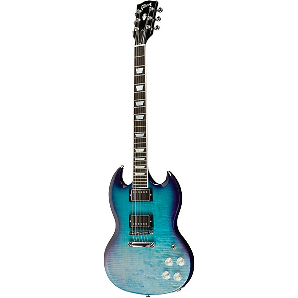 Gibson SG Modern Electric Guitar Blueberry Fade