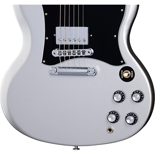 Gibson SG Standard Electric Guitar Silver Mist