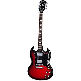 Open Box Gibson SG Standard Electric Guitar Level 2 Cardinal Red Burst 197881369729