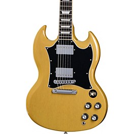 Gibson SG Standard Electric Guitar Translucent Teal Gibson SG Standard Electric Guitar TV Yellow