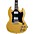 Gibson SG Standard Electric Guitar Translucent Teal Gibson SG Standard Electric Guitar TV Yellow