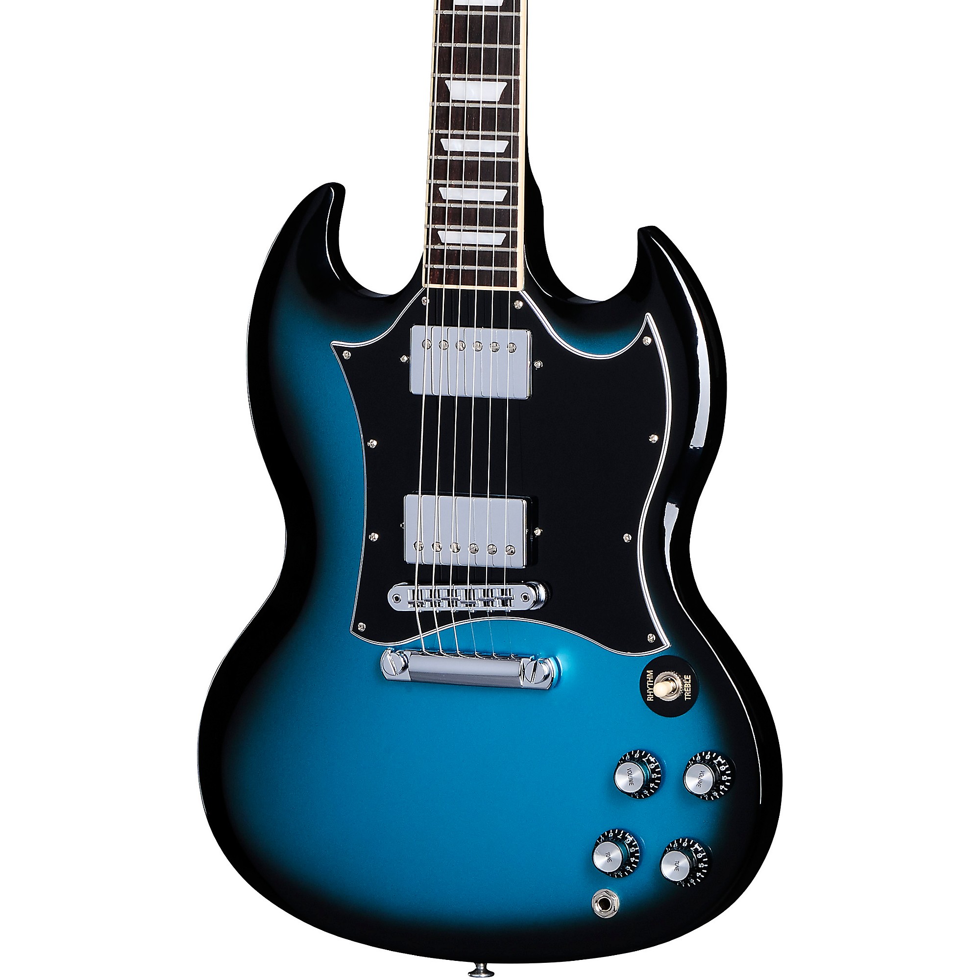 Gibson SG Standard Electric Guitar Pelham Blue Burst