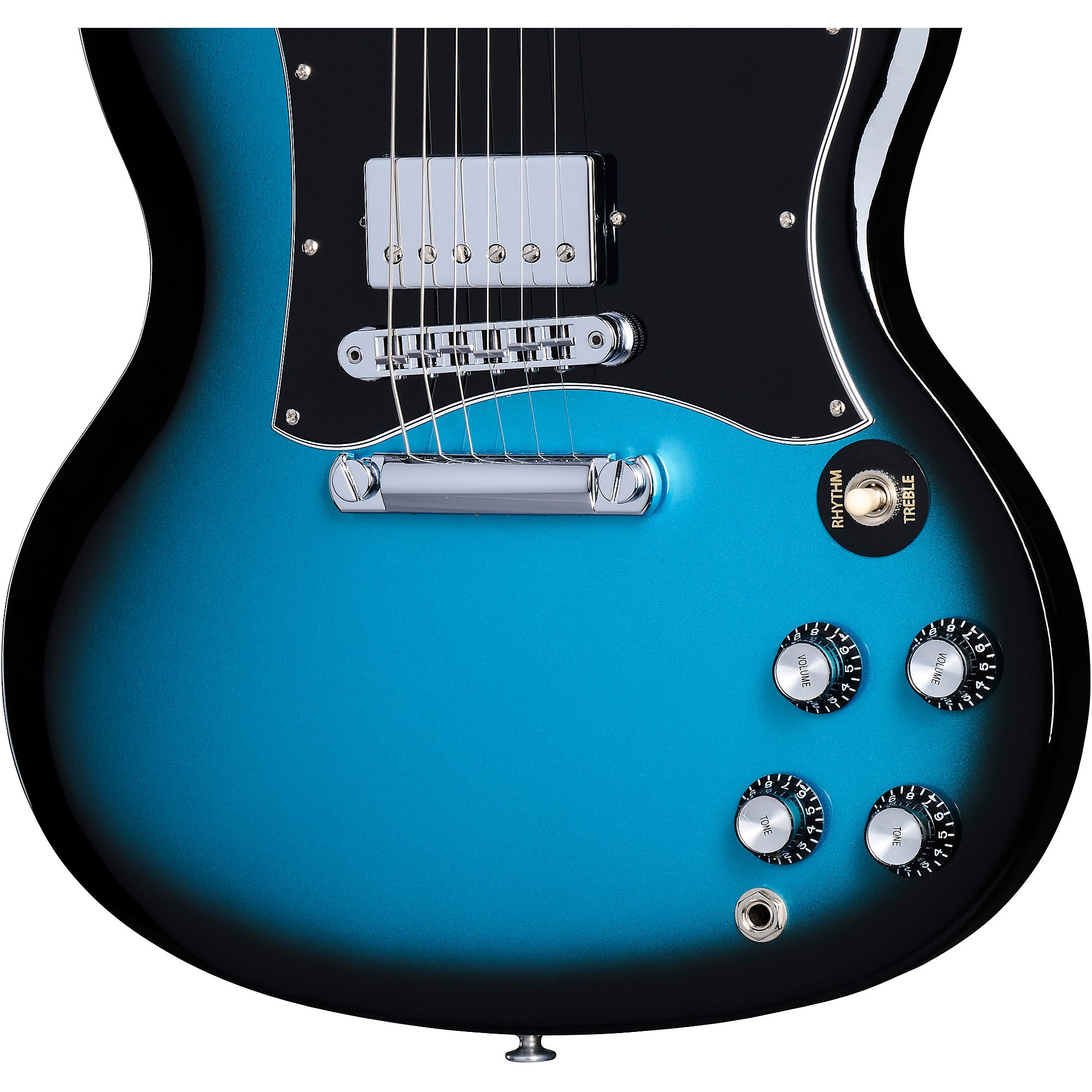 Gibson SG Standard Electric Guitar Pelham Blue Burst | Guitar Center