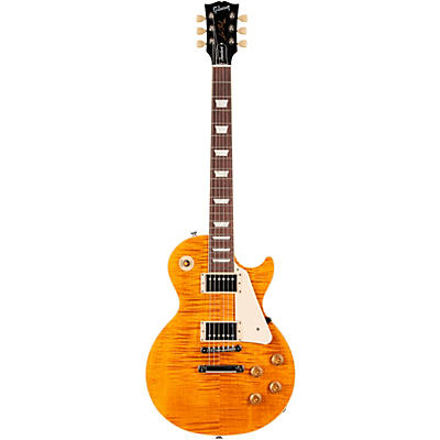 Gibson Les Paul Standard '50S Figured Top Electric Guitar Honey Amber for sale