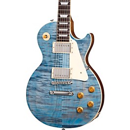 Gibson Les Paul Standard '50s Figured Top Electric Gu... Gibson Les Paul Standard '50s Figured Top Electric Guitar Ocean Blue