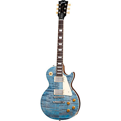 Gibson Les Paul Standard '50S Figured Top Electric Guitar Ocean Blue for sale