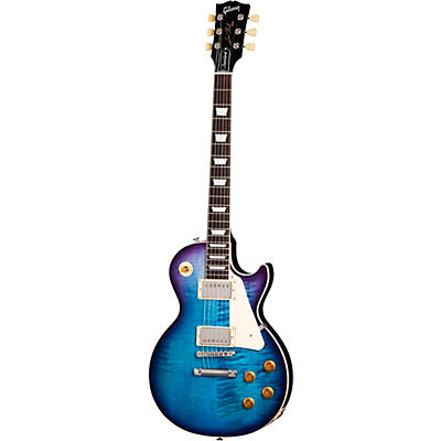 Gibson Les Paul Standard '50S Figured Top Electric Guitar Blueberry Burst for sale