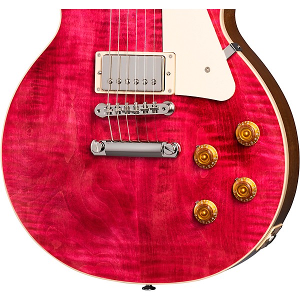 Gibson Les Paul Standard '50s Figured Top Electric Guitar Translucent Fuchsia