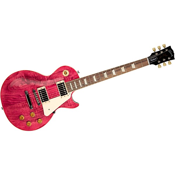 Gibson Les Paul Standard '50s Figured Top Electric Guitar Translucent Fuchsia