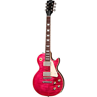 Gibson Les Paul Standard '60S Figured Top Electric Guitar Translucent Fuchsia for sale