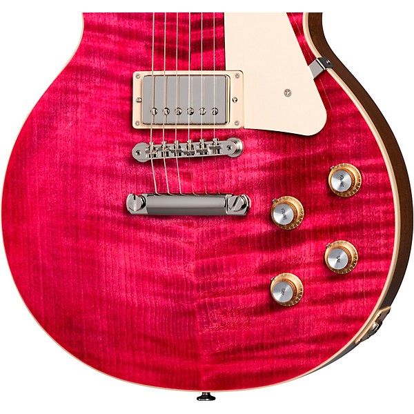 Gibson Les Paul Standard '60s Figured Top Electric Guitar Translucent Fuchsia