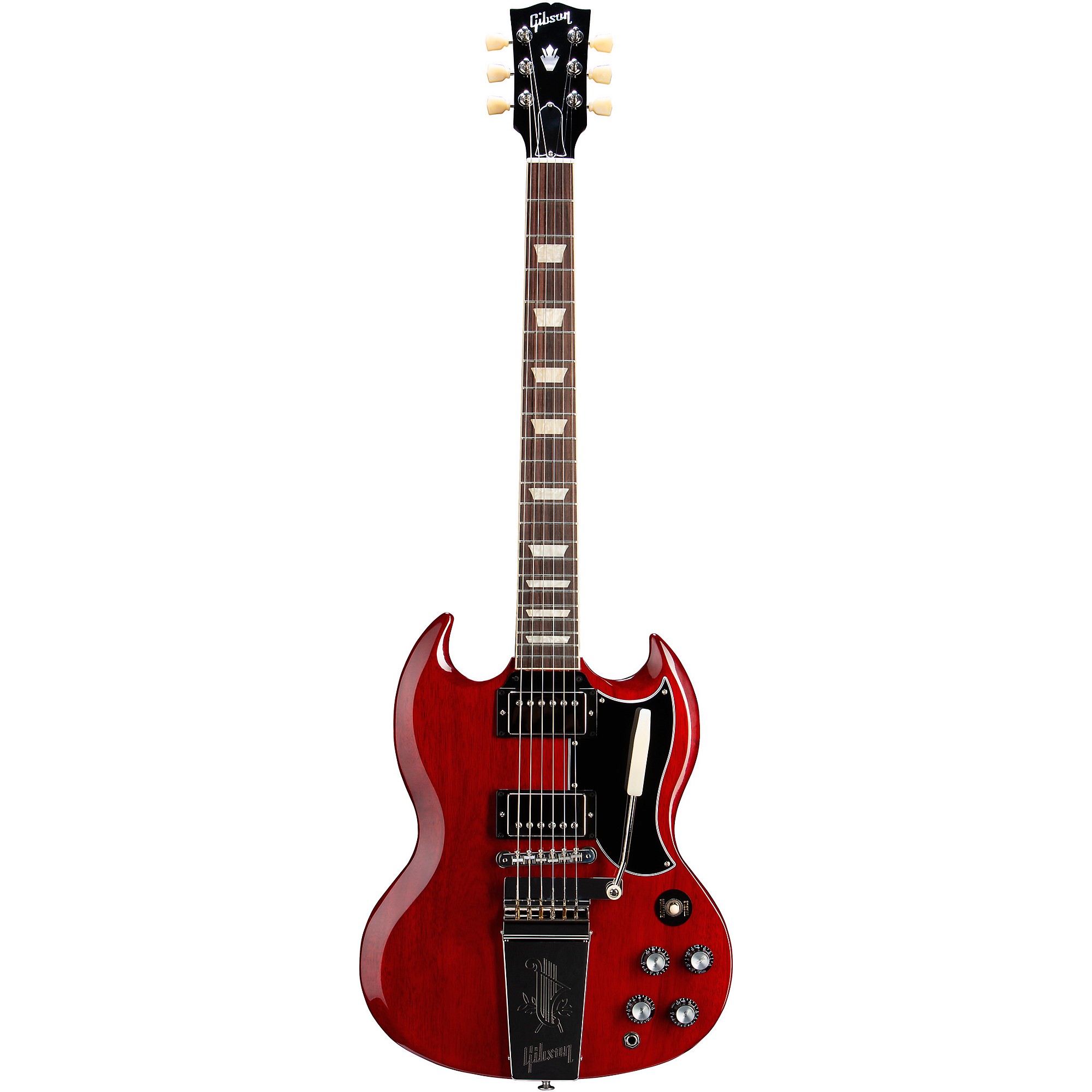 ギター Gibson USA SG Standard 61 Vibrola Gibson SG Standard '61 Maestro Vibrola Electric Guitar Vintage