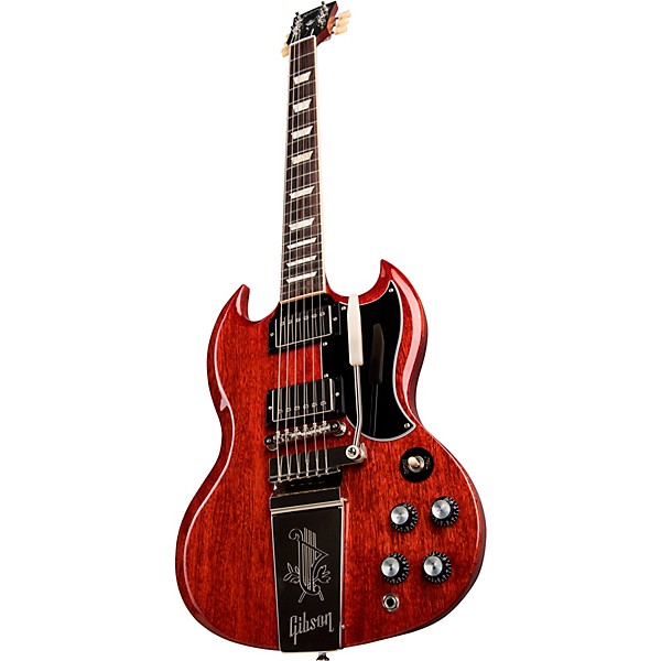 Open Box Gibson SG Standard '61 Maestro Vibrola Electric Guitar Level 2 Vintage Cherry 194744807947