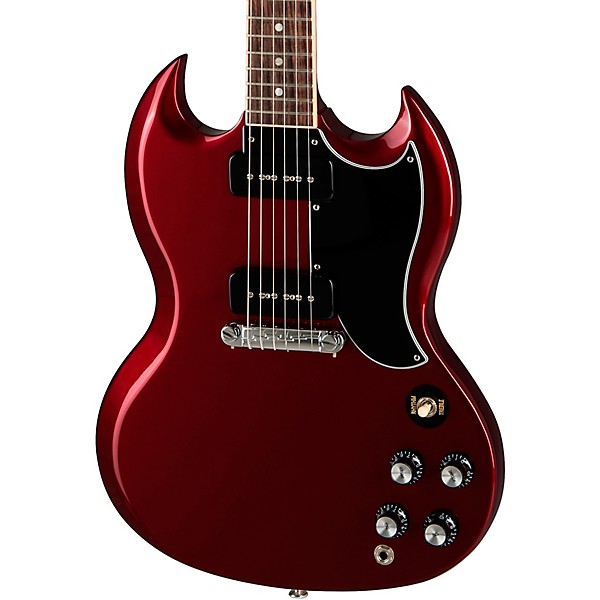 Open Box Gibson SG Special Electric Guitar Level 2 Sparkling Burgundy 190839924421