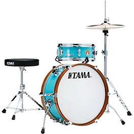 TAMA Club-JAM Mini 2-Piece Shell Pack With 18" Bass Dru... TAMA Club-JAM Mini 2-Piece Shell Pack With 18" Bass Drum Aqua Blue