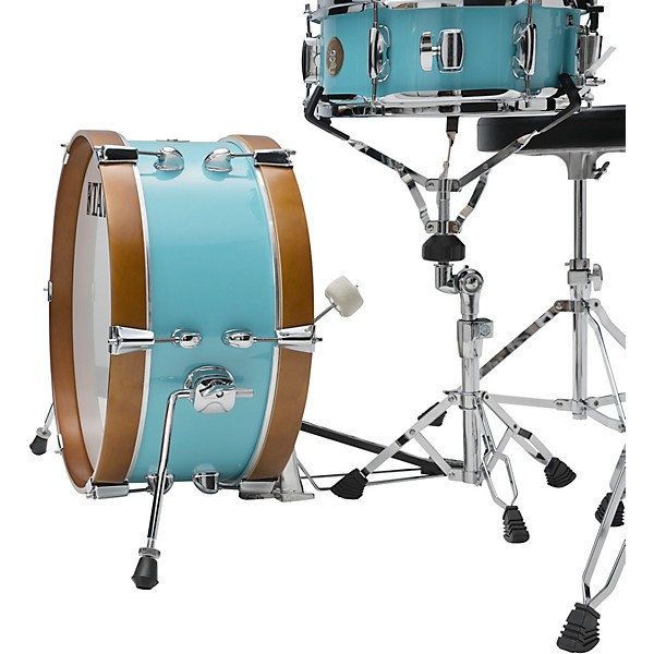 TAMA Club-JAM Mini 2-Piece Shell Pack With 18" Bass Drum Aqua Blue