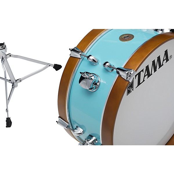 TAMA Club-JAM Mini 2-Piece Shell Pack With 18" Bass Drum Aqua Blue