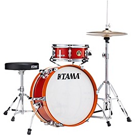 TAMA Club-JAM Mini 2-Piece Shell Pack With 18" B... TAMA Club-JAM Mini 2-Piece Shell Pack With 18" Bass Drum Candy Apple Mist