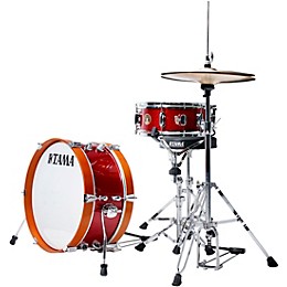 TAMA Club-JAM Mini 2-Piece Shell Pack With 18" Bass Drum Candy Apple Mist