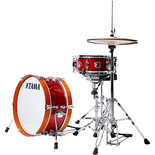 TAMA Club-JAM Mini 2-Piece Shell Pack With 18" Bass Drum Candy Apple Mist