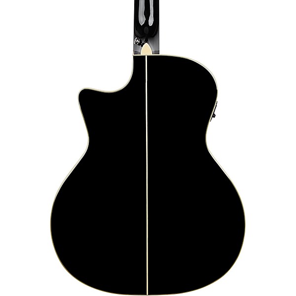 Open Box D'Angelico Premier CS Series Fulton Grand Auditorium 12-String Acoustic-Electric Guitar Level 2 Black 190839778826