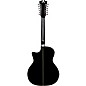 Open Box D'Angelico Premier CS Series Fulton Grand Auditorium 12-String Acoustic-Electric Guitar Level 2 Black 190839778826
