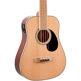 Mitchell EZB Super Short-Scale Acoustic-Electric Bass... Mitchell EZB Super Short-Scale Acoustic-Electric Bass Guitar Natural