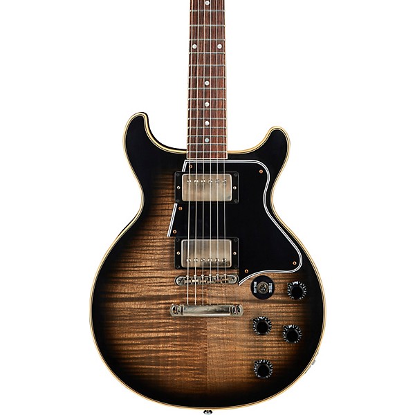 Open Box Gibson Custom Les Paul Special Double-Cut Figured Maple Top VOS  Electric Guitar Level 2 Cobra Burst 197881004354