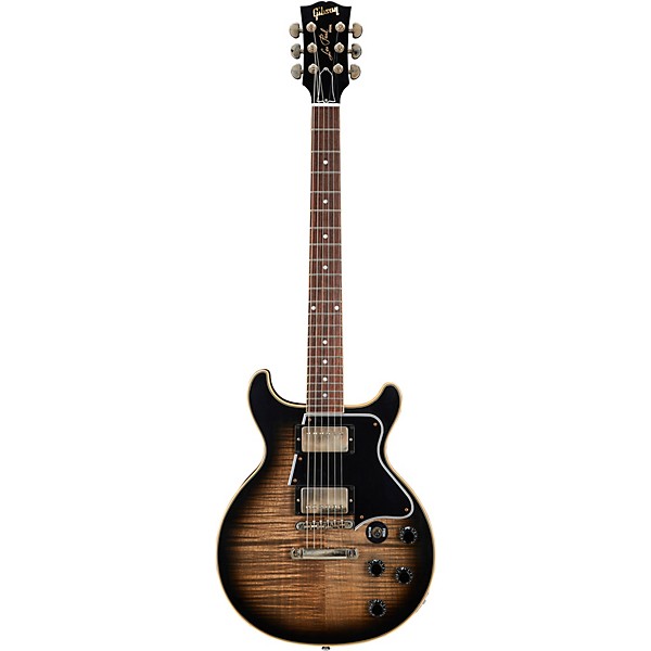 Gibson Custom Les Paul Special Double-Cut Figured Maple Top VOS Electric Guitar Cobra Burst