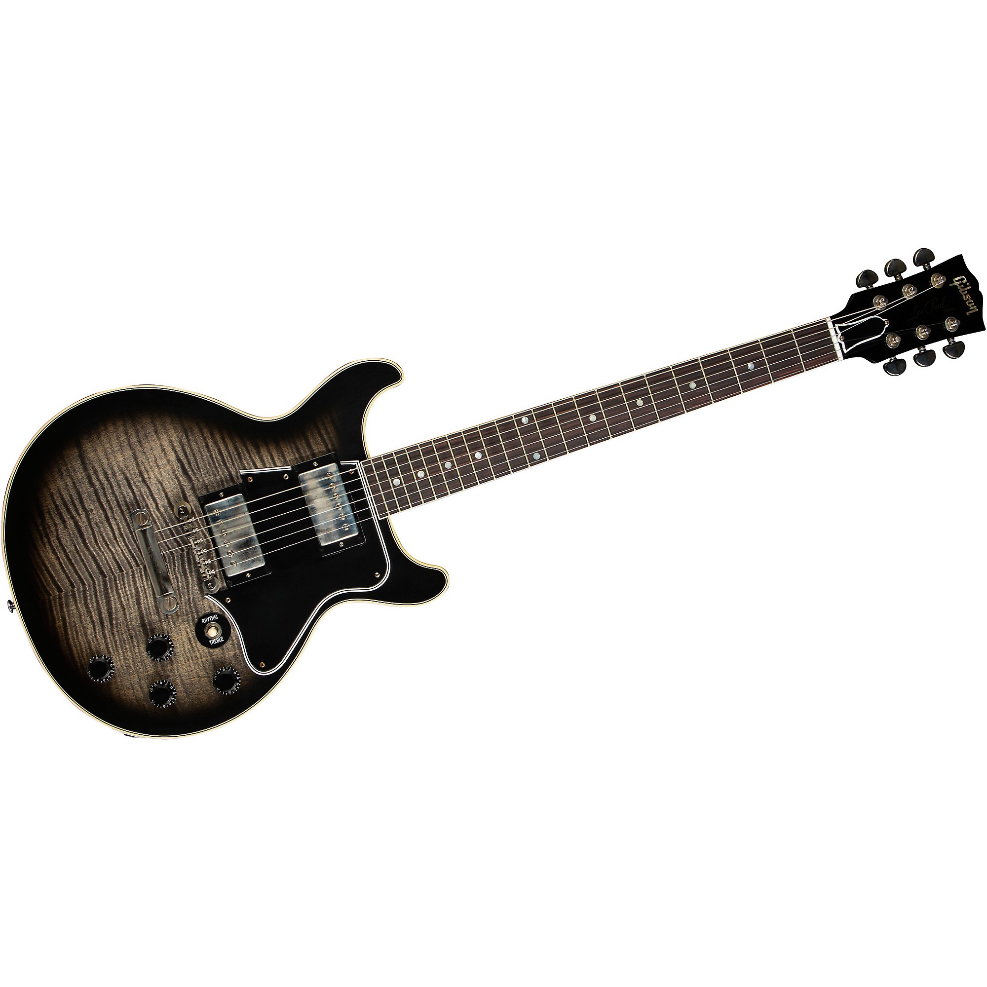 Gibson Custom Les Paul Special Double-Cut Figured Maple Top VOS Electric  Guitar Cobra Burst