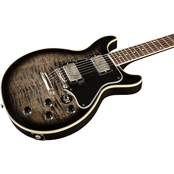 Gibson Custom Les Paul Special Double-Cut Figured Maple Top VOS Electric Guitar Cobra Burst