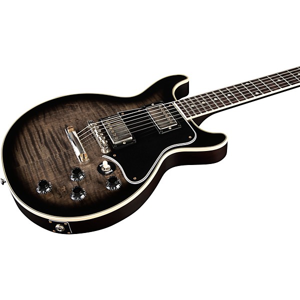 Gibson Custom Les Paul Special Double-Cut Figured Maple Top VOS Electric Guitar Cobra Burst