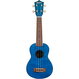 Mitchell MU45F Exotic Soprano Ukulele Flamed Maple Natural Mitchell MU45F Exotic Soprano Ukulele Flamed Maple Blue