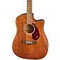 Open Box Fender CD-60SCE All-Mahogany Limited-Edition Acoustic-Electric Guitar Level 2 Satin Natural 194744814068