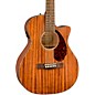 Fender CC-60SCE All-Mahogany Limited-Edition Acoustic-Electric Guitar Satin Natural thumbnail