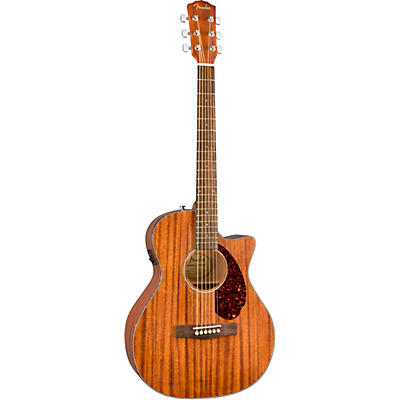 Fender Cc-60Sce All-Mahogany Limited-Edition Acoustic-Electric Guitar Satin Natural for sale