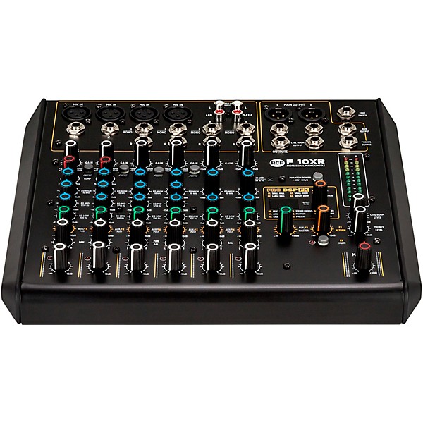 RCF F10-XR 10 Channel Mixer with FX and Recording