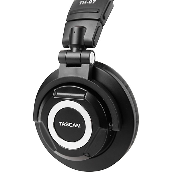 TASCAM TH-07 High-Definition Monitor Headphones Black