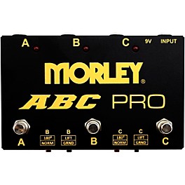 Open Box Morley ABC Pro Switcher/Combiner Pedal Level 1