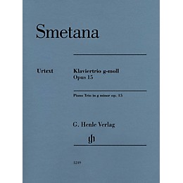 G. Henle Verlag Piano Trio in G minor, Op. 15 by Bedrich Smetana