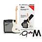 Squier Stratocaster Limited-Edition Electric Guitar Pack With Squier Frontman 10G Amp Olympic White thumbnail