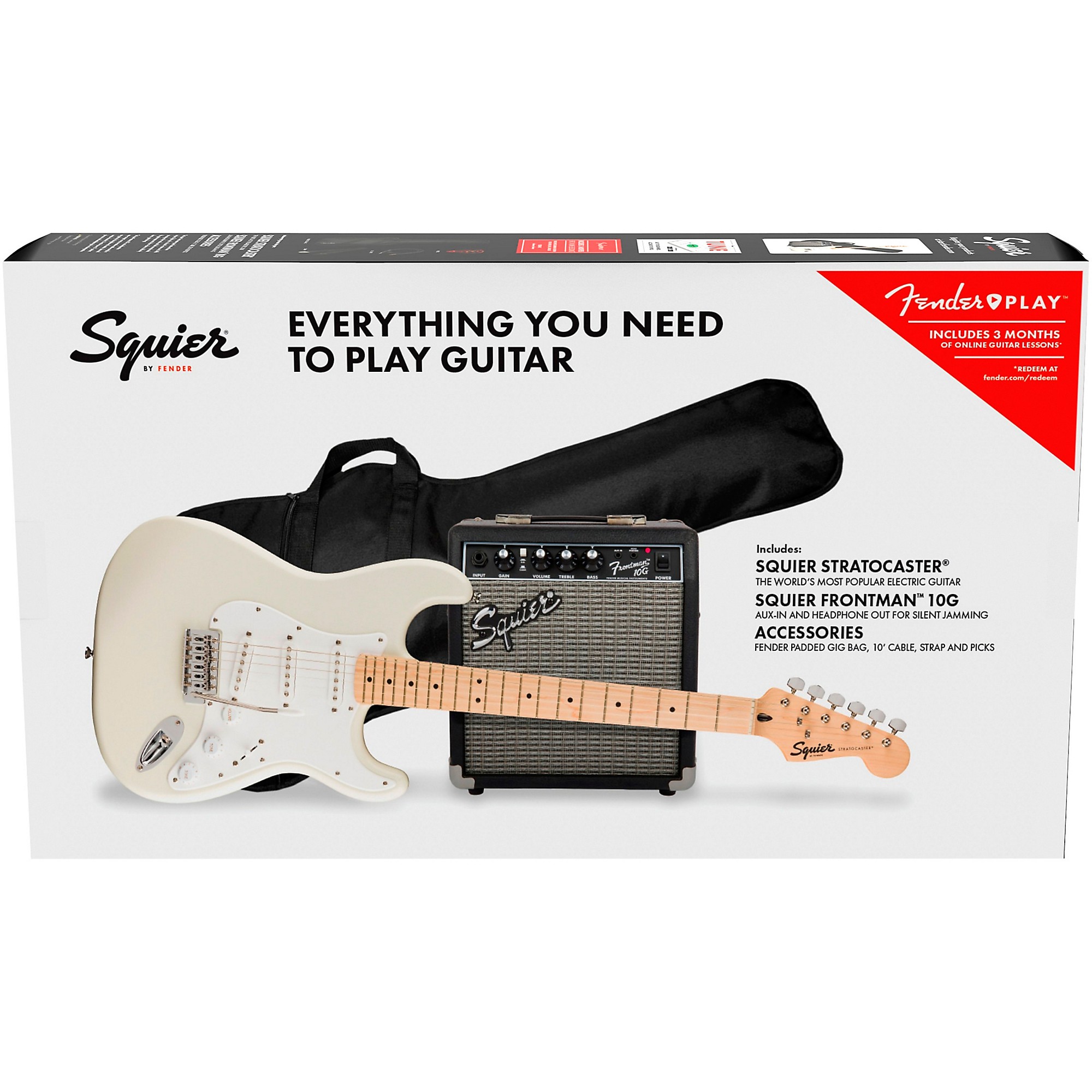 Squier Stratocaster Limited-Edition Electric Guitar Pack