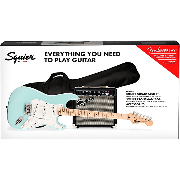 【特別特価】Fender Squier Stratocaster Squier Stratocaster Limited-Edition Electric Guitar Pack